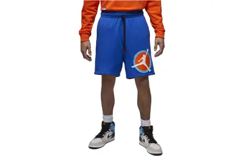 Jordan Casual Shorts Men's Blue Moderate