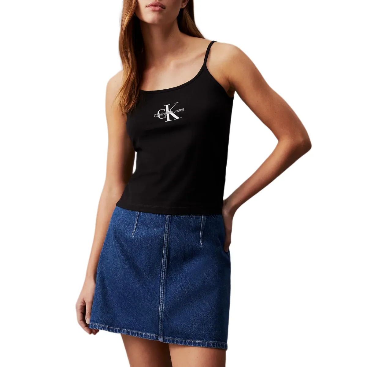 CALVIN KLEIN Camisole Europe Version Women's Black