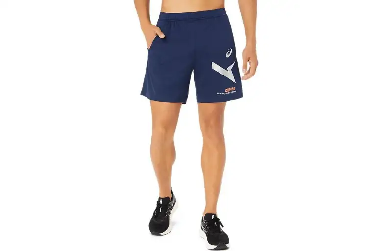 Asics Casual Shorts Unisex Dark Blue