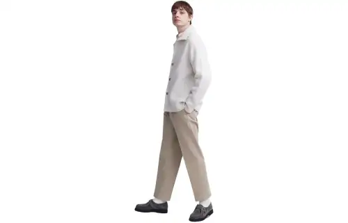 UNIQLO Casual Pants Men's Moderate Straight Fit Pants