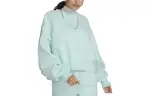 Nike Women's Phoenix Fleece Oversized Crew Sweatshirt Jade Ice/Sail