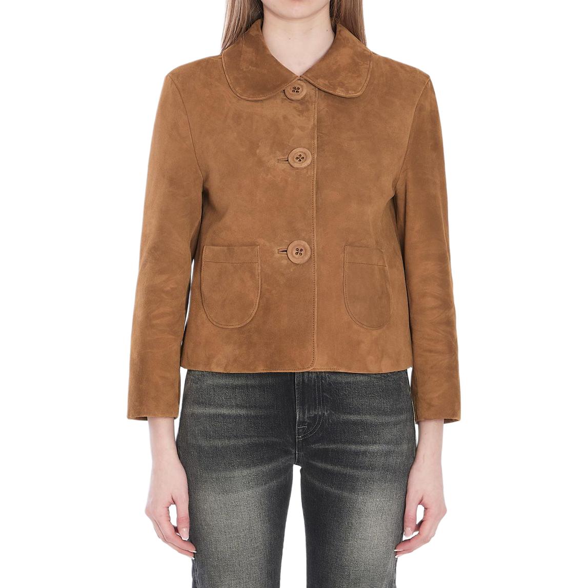 CELINE Collared Button Up Jacket