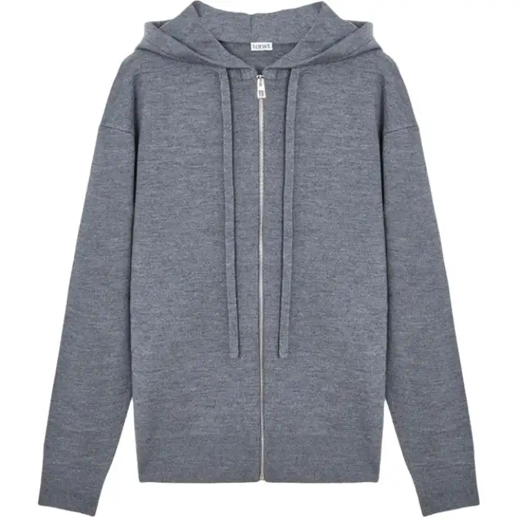 Loewe Anagram Zip-Up Hoodie