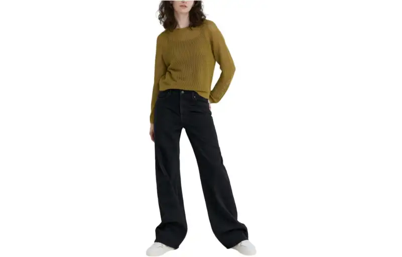 UNIQLO Jeans Women's Dark Gray Moderate Straight Fit Pants