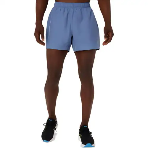 Asics CORE 5IN SHORT Casual Shorts Men's Denim Blue