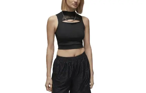 Jordan Sport Tank Tops Women's Black Straight Fit