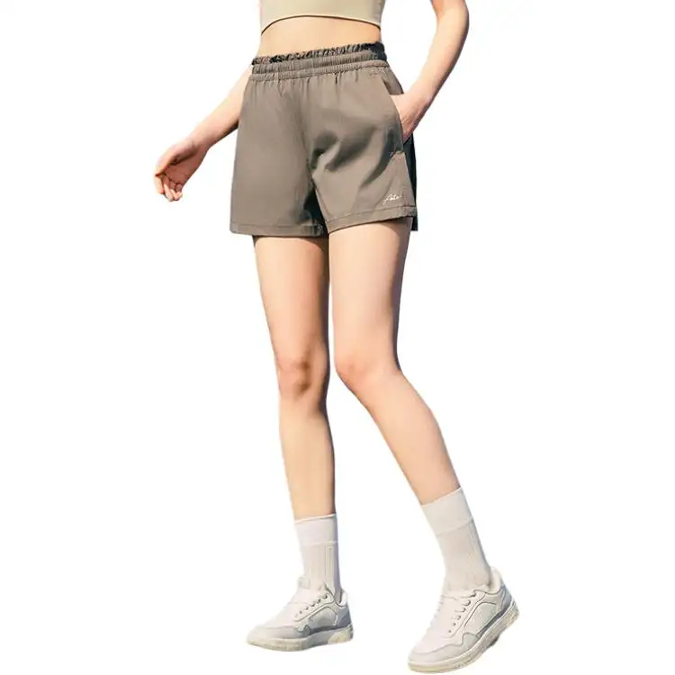 Anta Sports Life Collection Casual Shorts Women's Sandalwood Gray