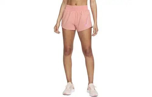 Nike Dri Fit Casual Shorts Women's Pink Moderate