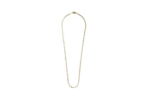 MIU MIU Solid Color Metal Necklaces Women's Gold
