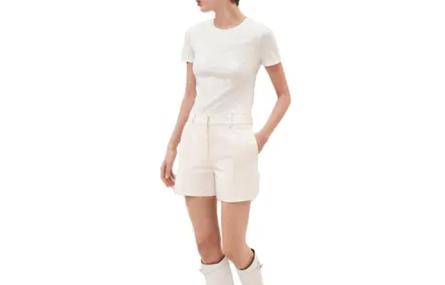 HERMES Casual Shorts Women's White Moderate