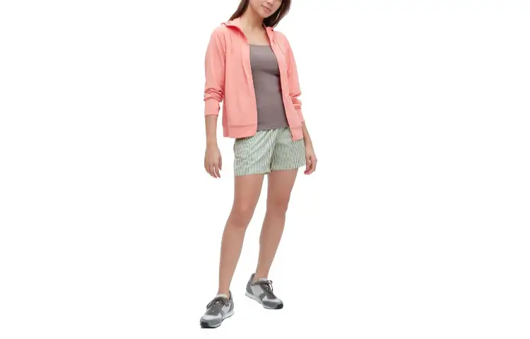 UNIQLO Casual Shorts Women's Green Moderate
