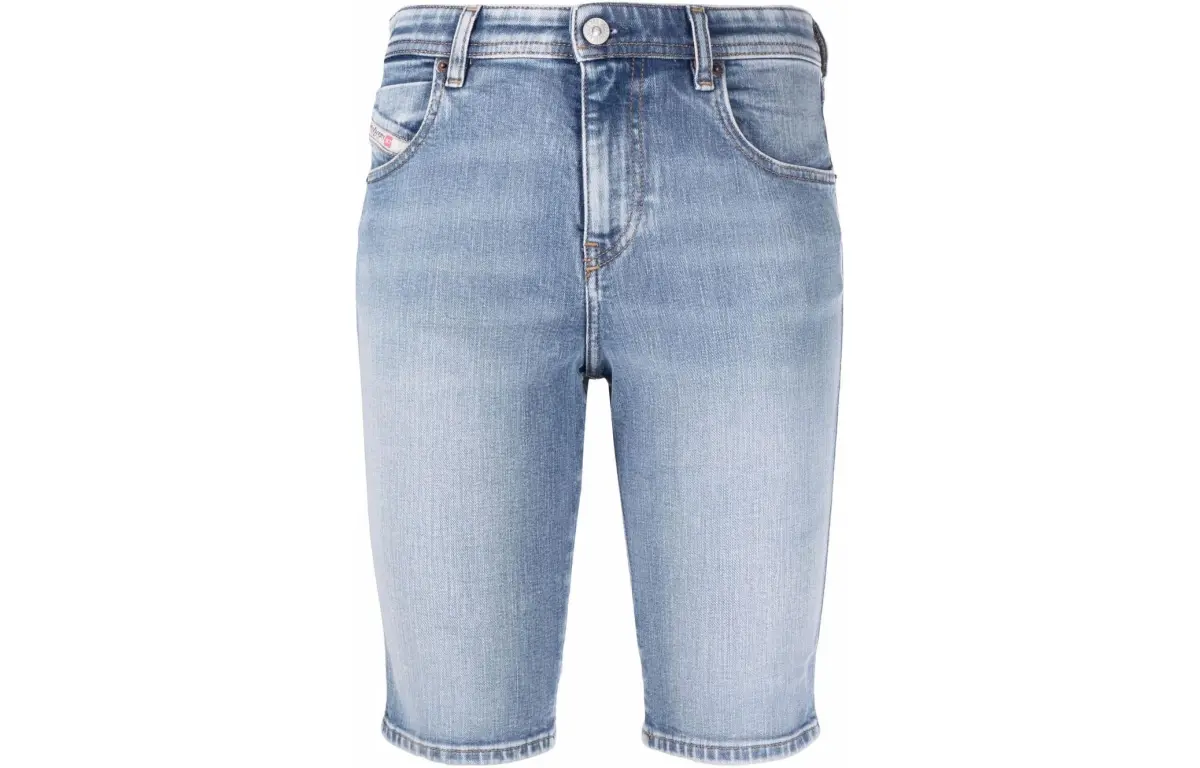 DIESEL Denim Shorts Women's Blue Moderate Other