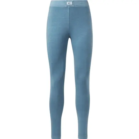 Reebok Knitted Sweatpants Women's Blue Moderate Slim Fit Pants