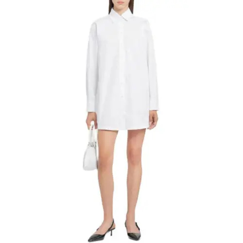 PRADA Long Sleeved Dress Women's White