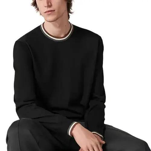 HERMES FW23 Knitwear Men's Black