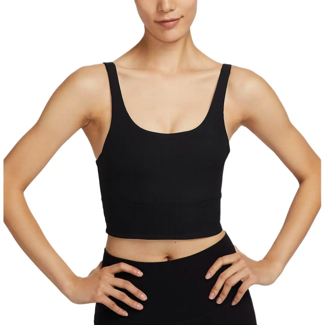 Nike Zenvy ribbed sports bra