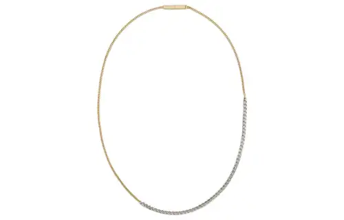 Bottega Veneta Necklaces Unisex Gold/Silver