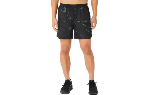 ASICS SUMINAGASHI MOTIF Casual Shorts Men's Black Moderate