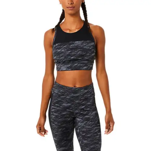 Asics WOMEN'S KATE STRAPPY BRA Sports Underwear Women's Gray Black