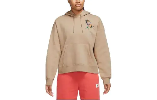 Jordan Sweatshirts Women's Brown Hooded Moderate Other