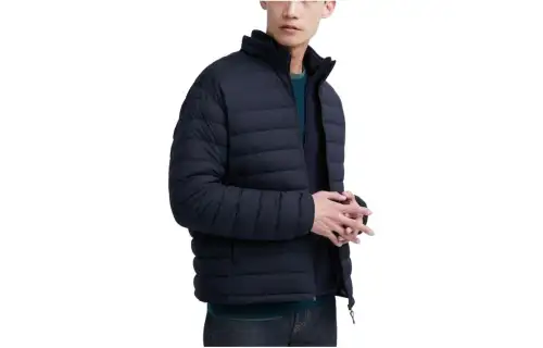 UNIQLO Down Jacket Men's Navy Blue