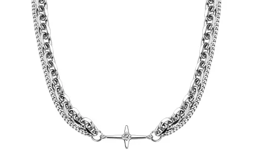 ENFANTIN Titanium Steel Necklaces Unisex