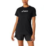 ASICS T Shirts Women's Black Crew Neck