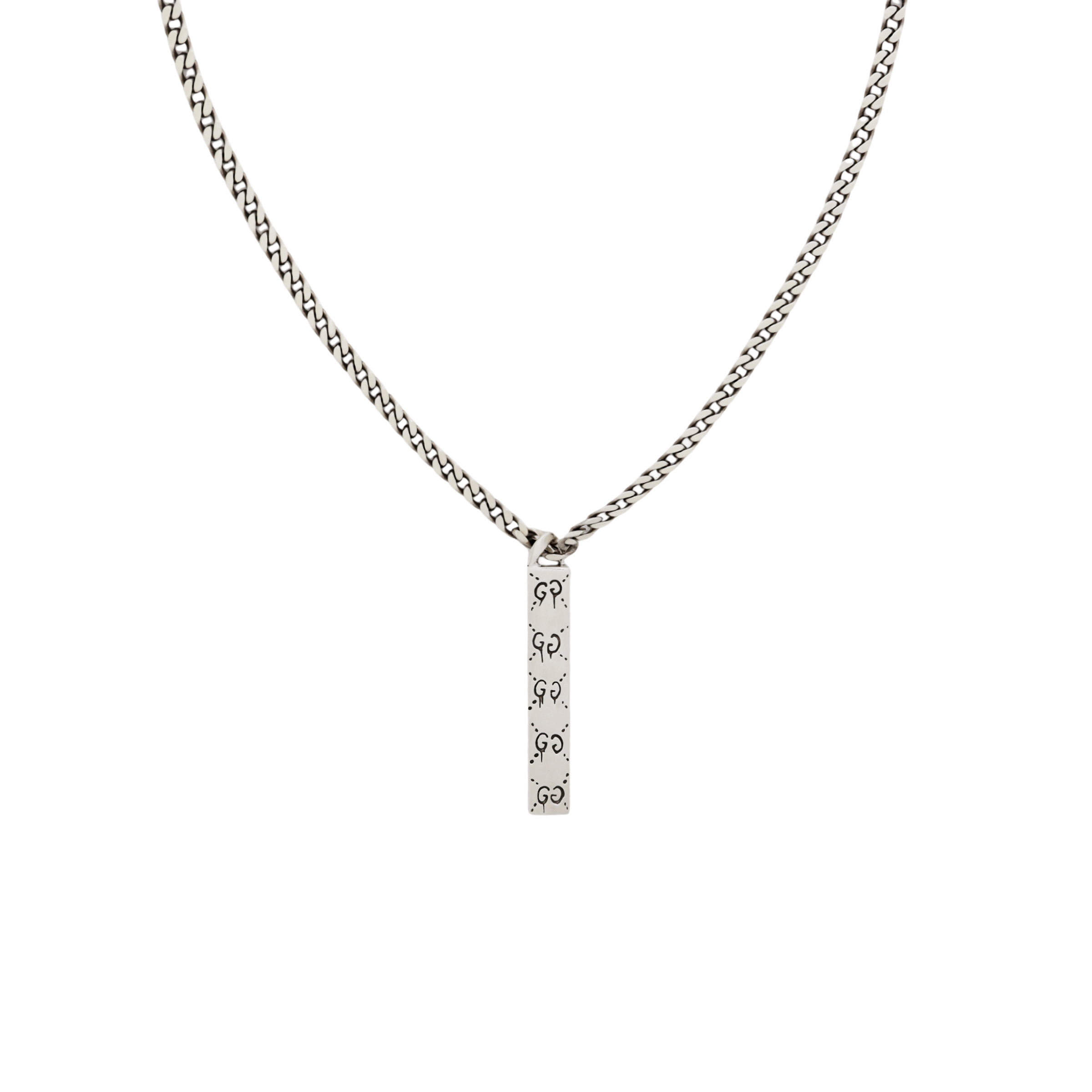 Ожерелье Gucci Ghost (серебристый) — фото 2