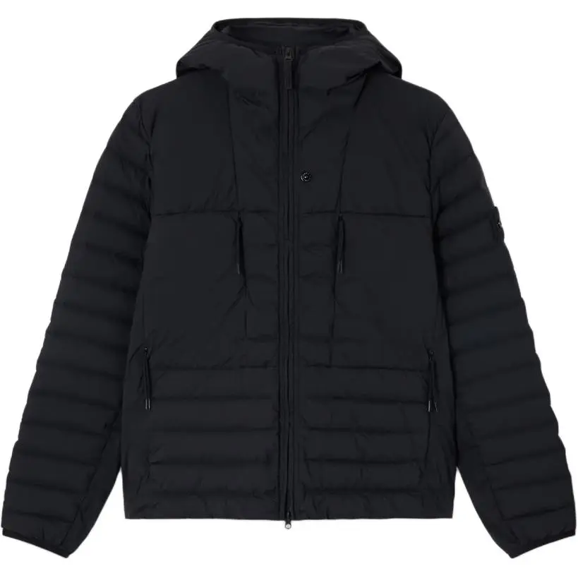 STONE ISLAND Down Jacket Unisex Black