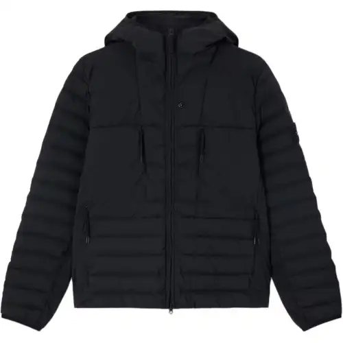 STONE ISLAND Down Jacket Unisex Black