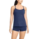 Nike Essential Women's Layered Tankini Top Bikini Women's Midnight Marine