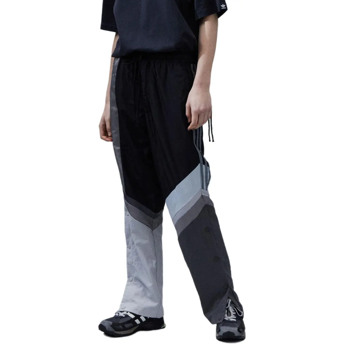 Adidas Originals SFTM Collaboration Knitted Sweatpants Men's Multicolor
