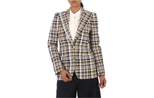 Burberry Business Suit Coat Women's Multicolor