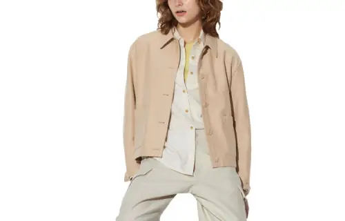 UNIQLO Jackets & Coats Women's Beige