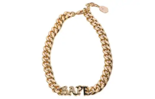 A BATHING APE Brass Necklaces Women's Gold