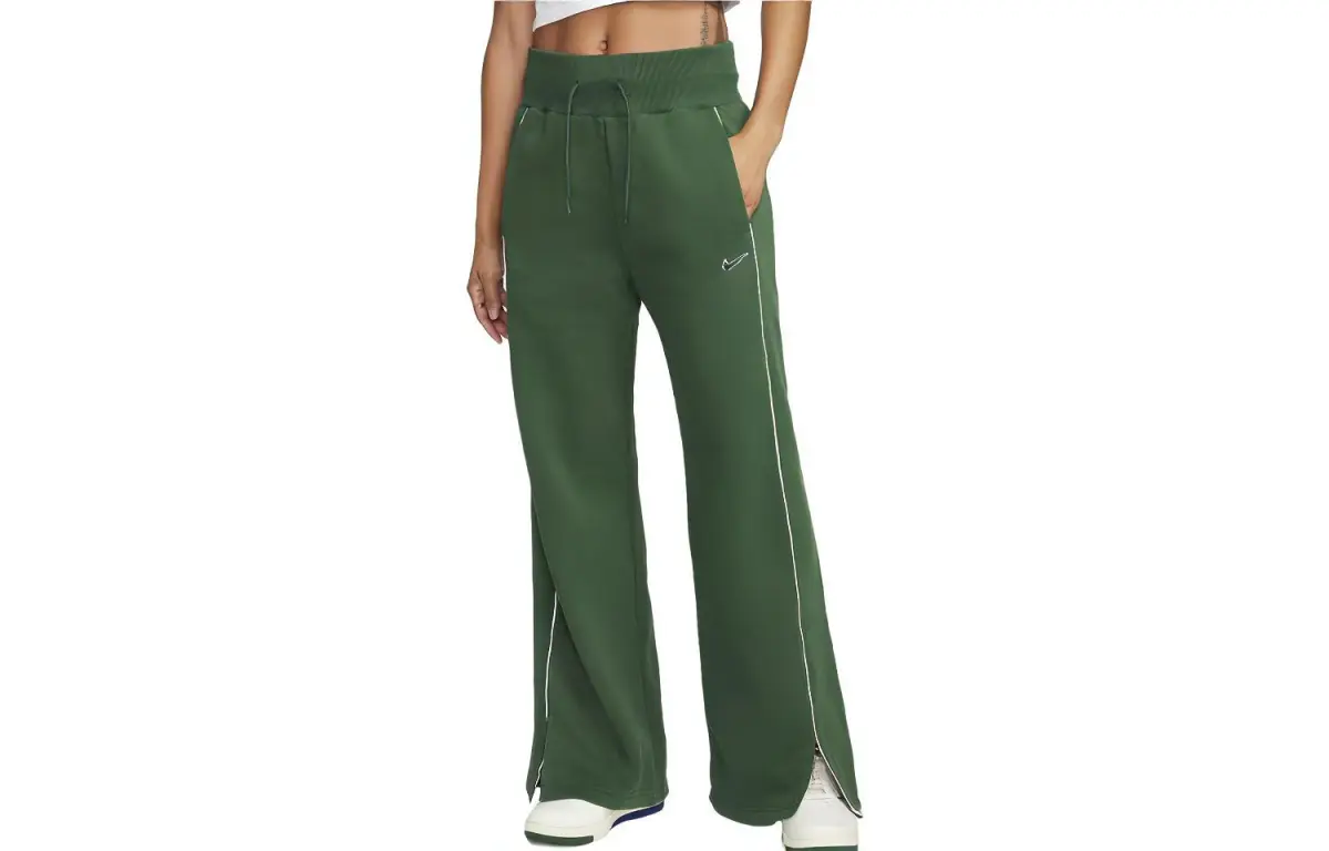 Nike Sportswear Phoenix Fleece Knitted Sweatpants Women's Green
