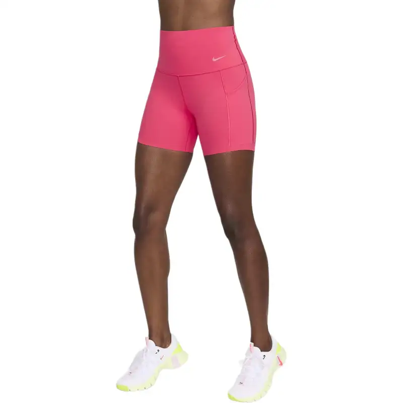 Nike Universa Women's Medium-Support High-Waisted 5' Biker Shorts With Pockets