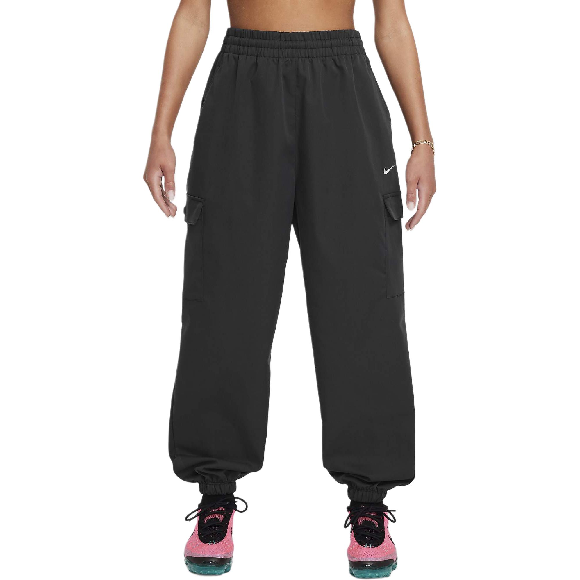 Женские штаны Nike Sportswear (черно-белые)