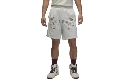 Jordan Casual Shorts Men's White Moderate