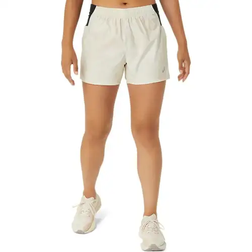 Asics Multi Pocket Graphic Casual Shorts Women's Birch Wood