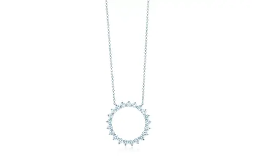TIFFANY & CO. Necklaces Women's Silver
