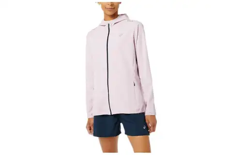 ASICS Jackets Women's Light Pink Hooded Moderate Other