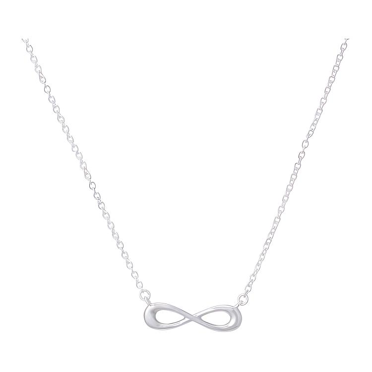 TIFFANY & CO. Infinity Series 925 Sterling Silver Necklaces Women's Silver