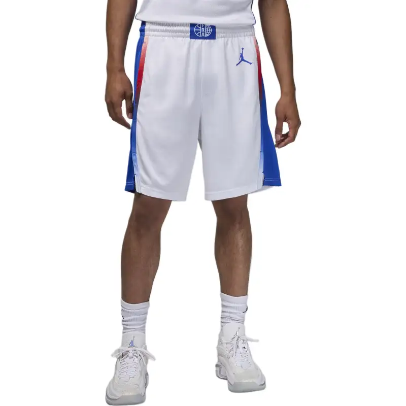 Jordan Basketball Shorts Men's White/Royal Blue