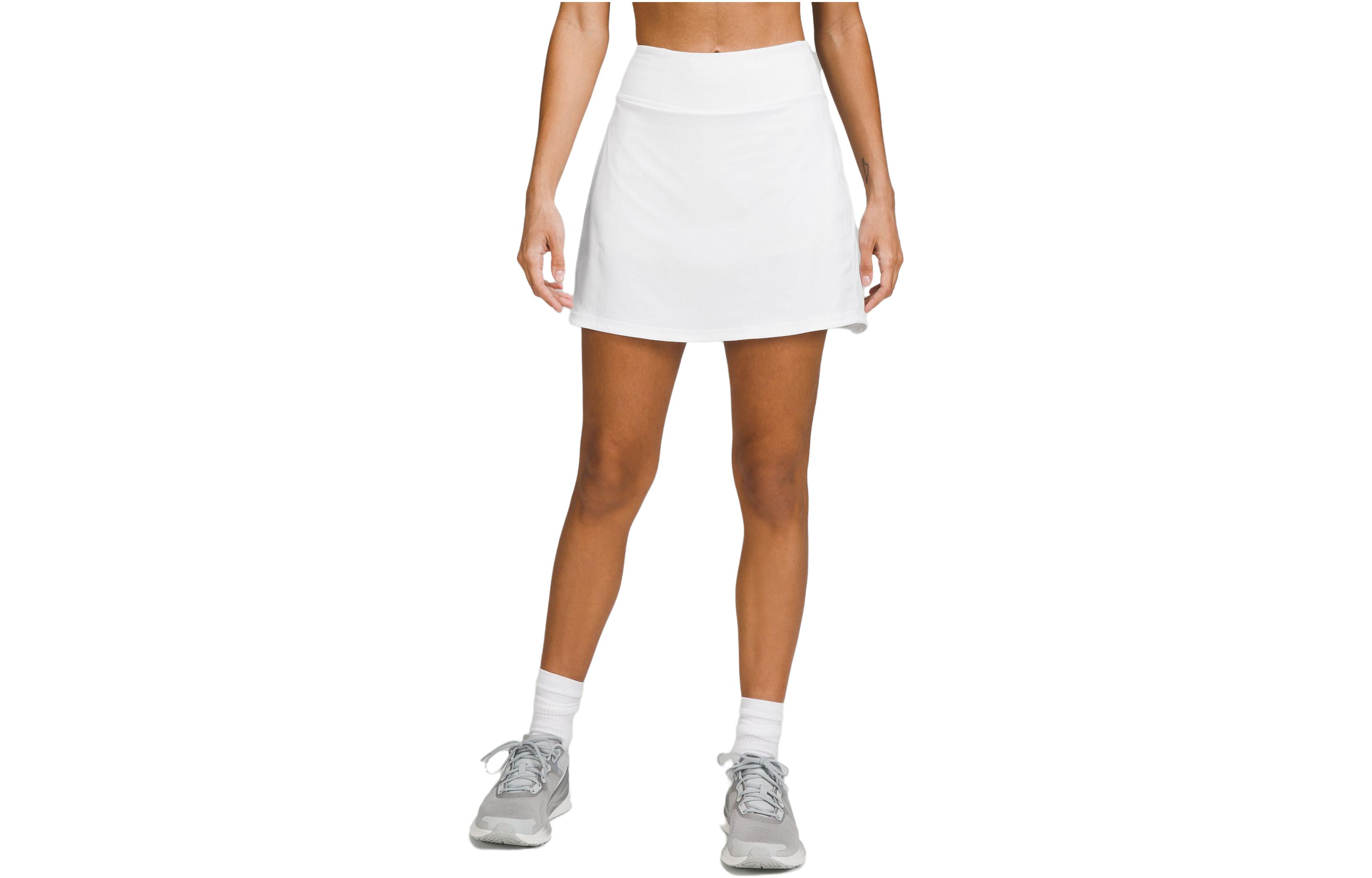 Lululemon Pace Rival Casual Short Skirts Women’s White