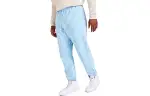 Jordan Knitted Sweatpants Men's Ice Blue Moderate Straight Fit Pants