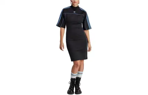 Adidas Originals Short Sleeved Dress Women's Black