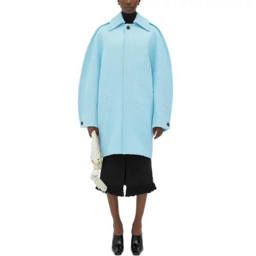 Bottega Veneta FW24 Coat Women's Sky Blue