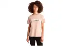 Timberland T Shirts Women's Light Pink Crew Neck Moderate Straight Fit