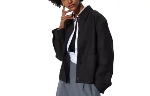 UNIQLO Jackets & Coats Women's Black